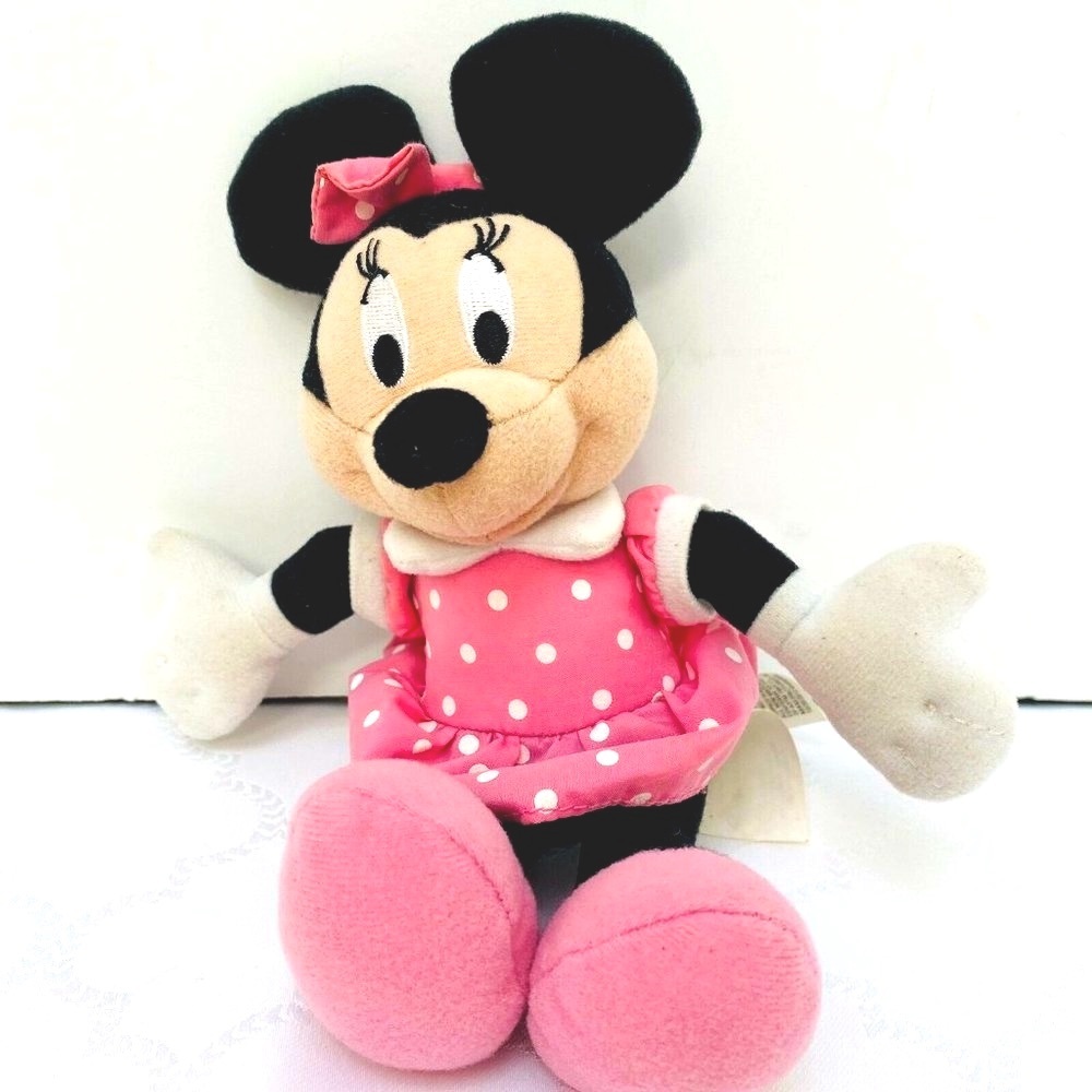 Disney  Minnie Mouse Plush Stuffed Animal 8"